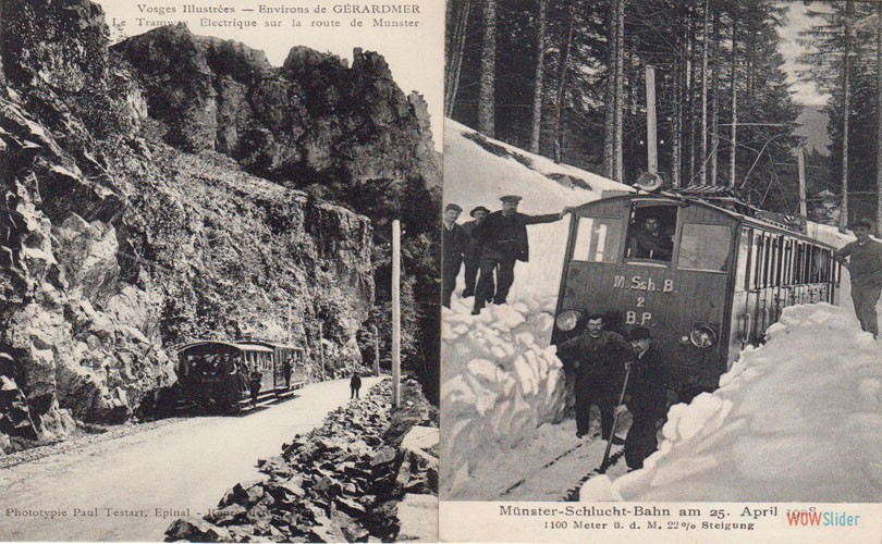 Train bloque par la neige avant inauguration